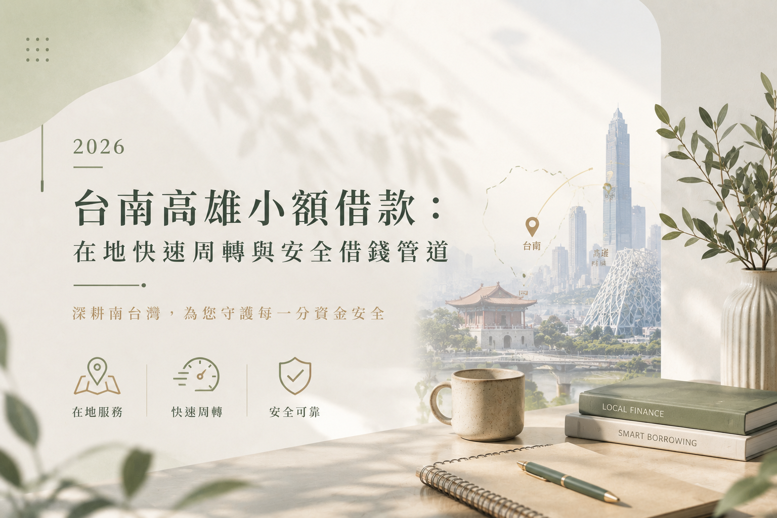 台南高雄小額借款怎麼找？在地借錢需求與金主媒合